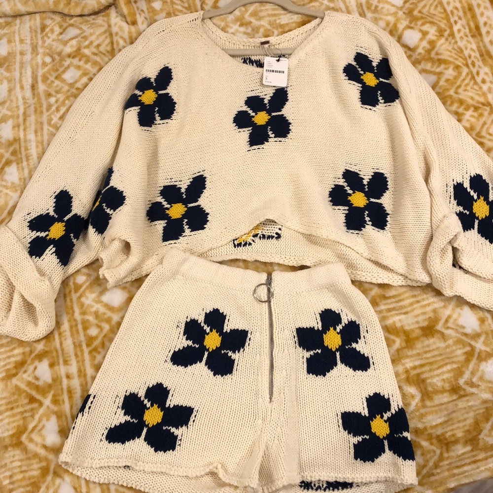 Free people sweater set